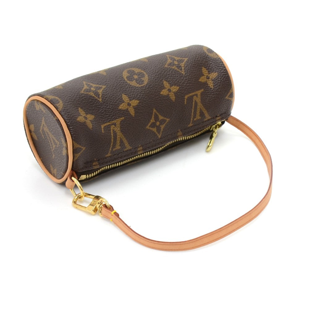 pochette papillon monogram canvas handbag