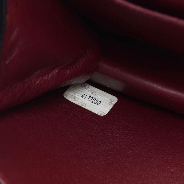 mini single flap quilted lambskin leather shoulder bag