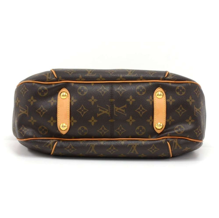 galliera pm monogram canvas handbag
