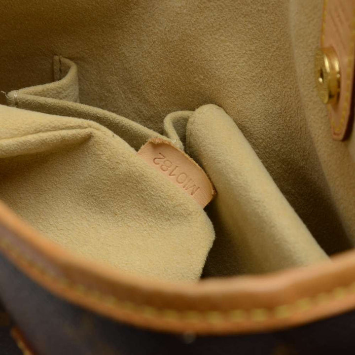 galliera pm monogram canvas handbag