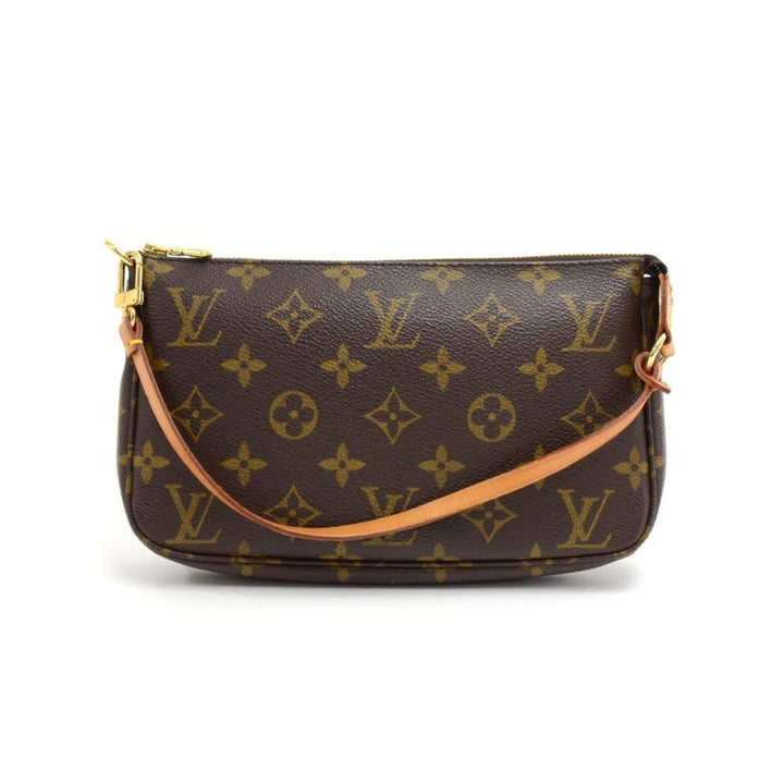 pochette accessories monogram canvas evening bag