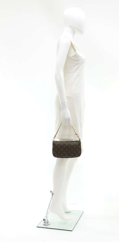 pochette accessories monogram canvas evening bag