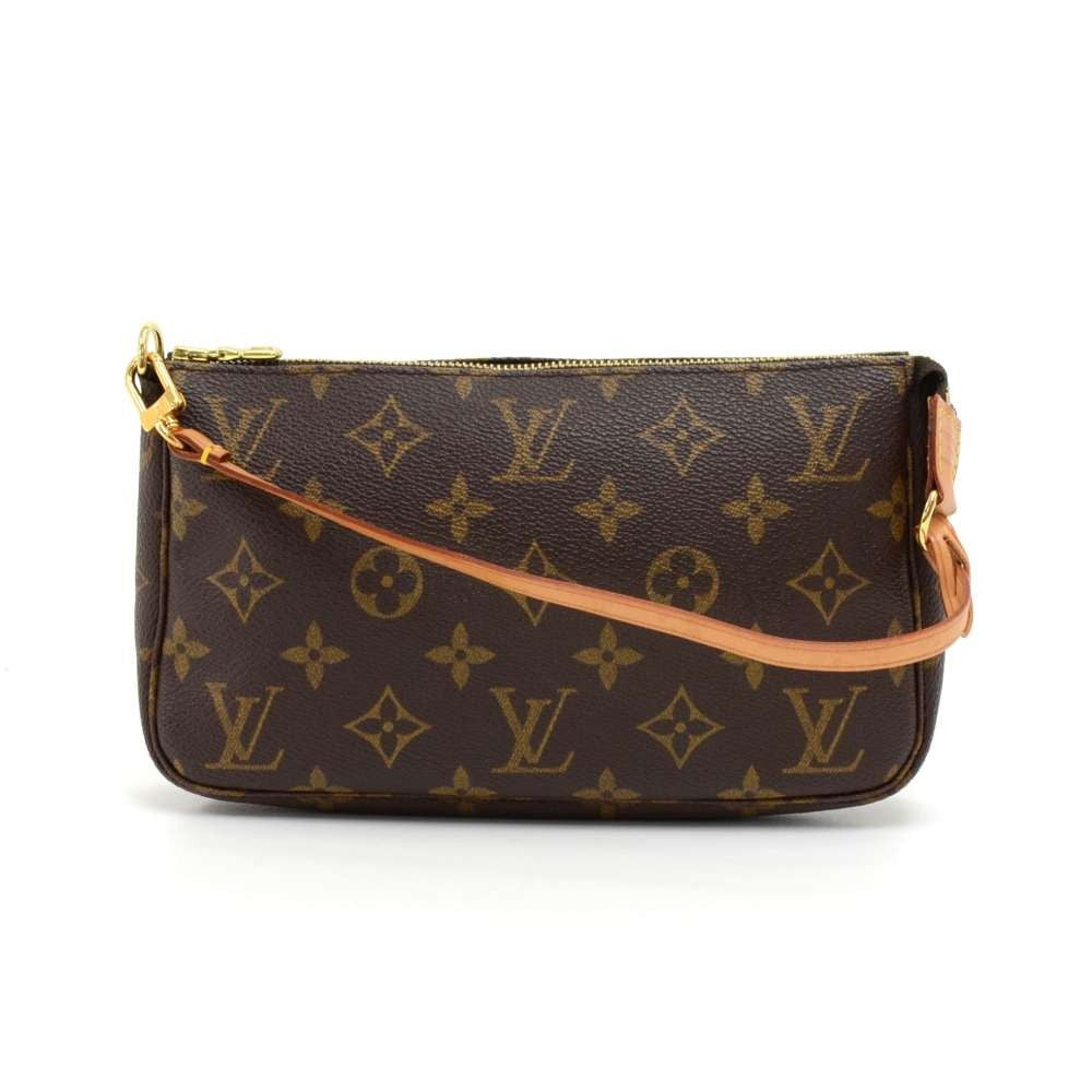 pochette accessoires monogram canvas evening bag