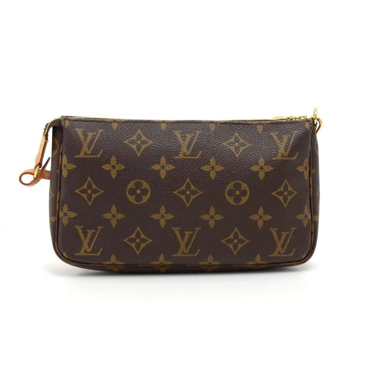 pochette accessoires monogram canvas evening bag