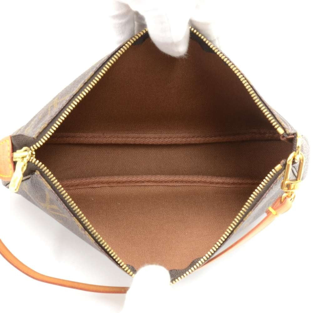 pochette accessoires monogram canvas evening bag