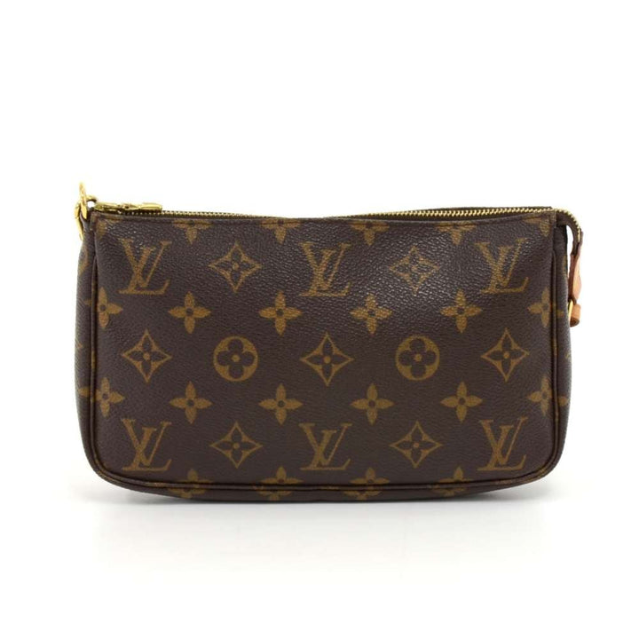 pochette accessoires monogram canvas evening bag