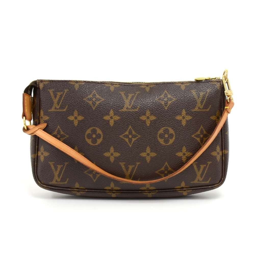 pochette accessoires monogram canvas evening bag