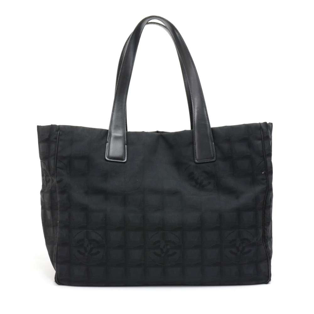 travel ligne nylon jacquard tote bag