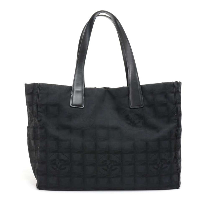 travel ligne nylon jacquard tote bag