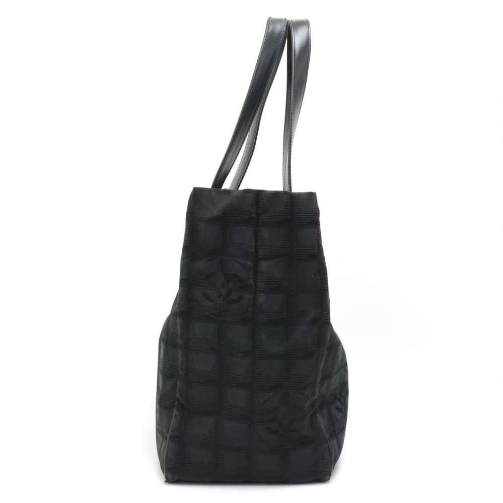 travel ligne nylon jacquard tote bag