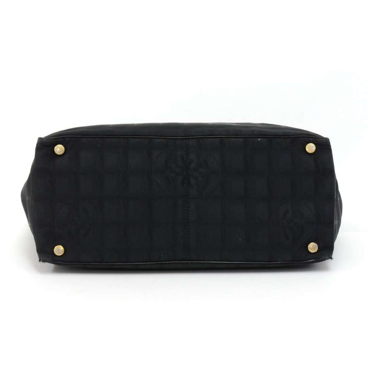 travel ligne nylon jacquard tote bag