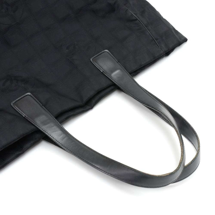 travel ligne nylon jacquard tote bag