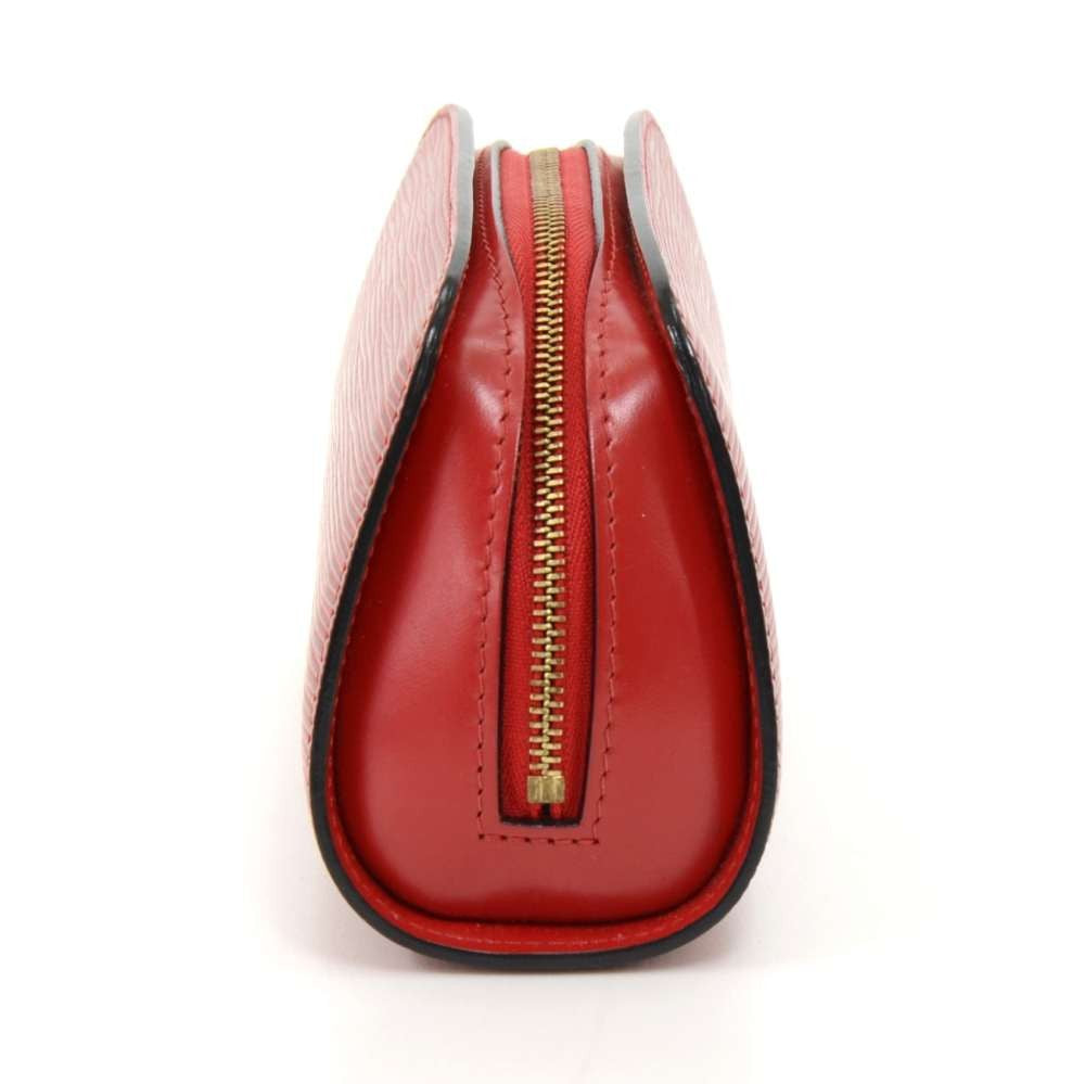 dauphine epi leather cosmetic pouch