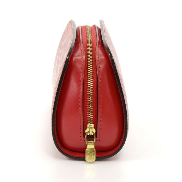 dauphine epi leather cosmetic pouch