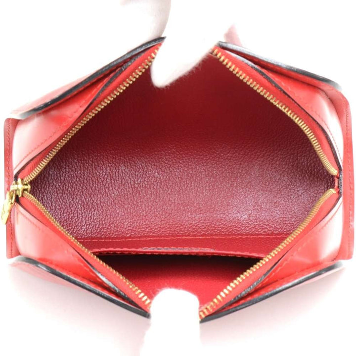 dauphine epi leather cosmetic pouch