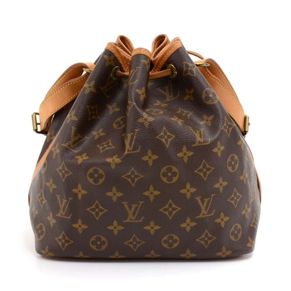 petit noe monogram canvas bag