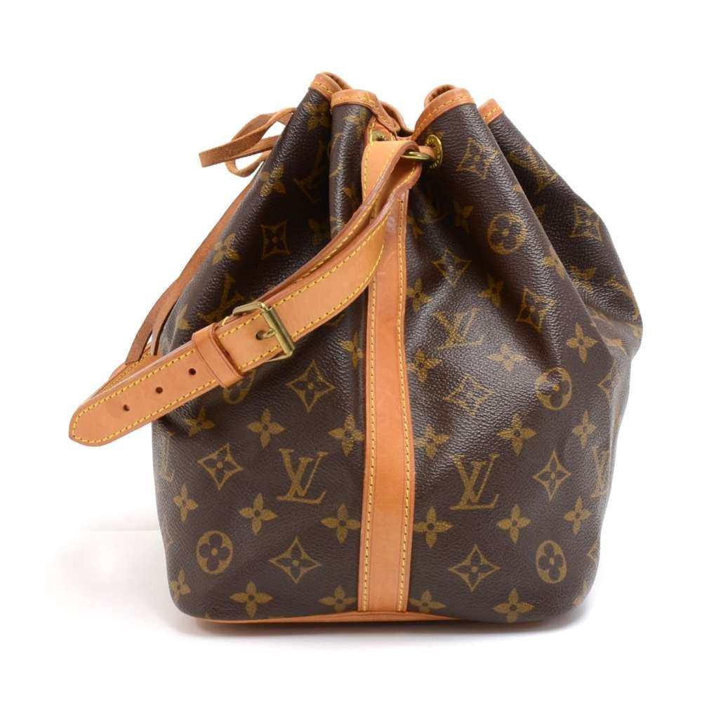 petit noe monogram canvas bag