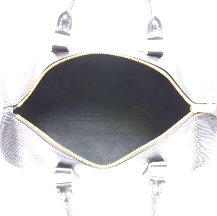 speedy 30 black epi leather city handbag