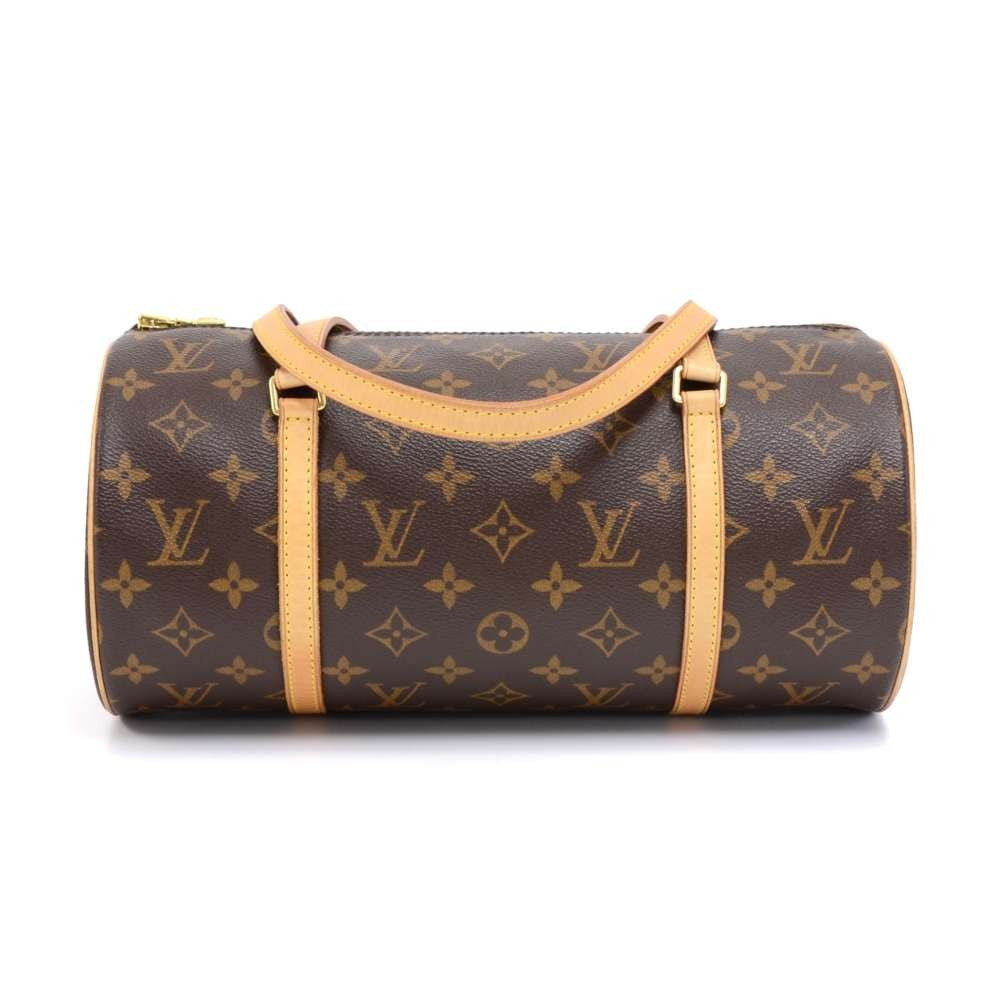 papillon 30 monogram canvas handbag