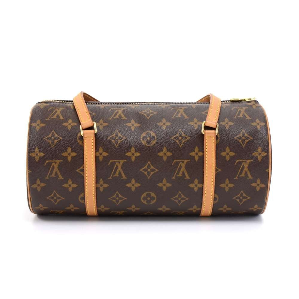 papillon 30 monogram canvas handbag
