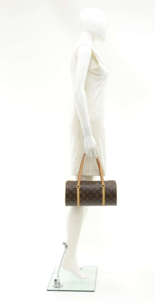 papillon 30 monogram canvas handbag