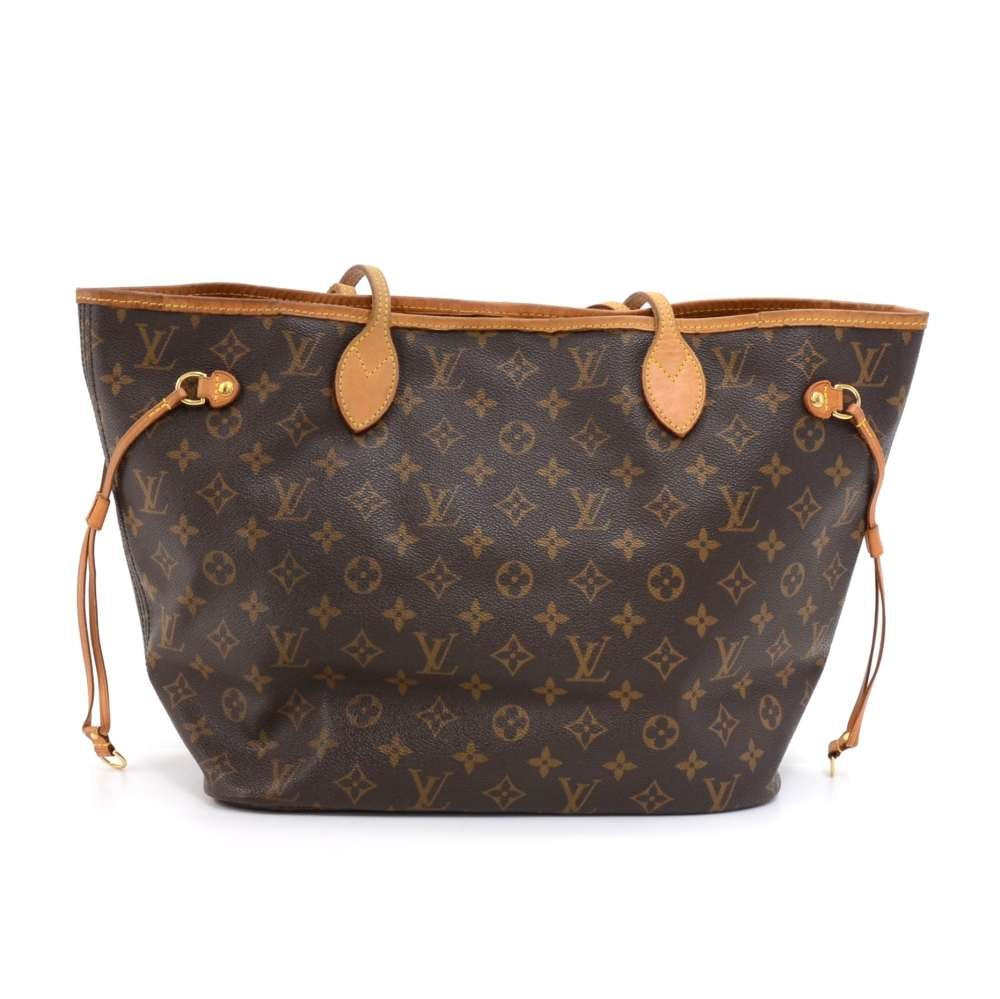 neverfull mm monogram canvas tote bag