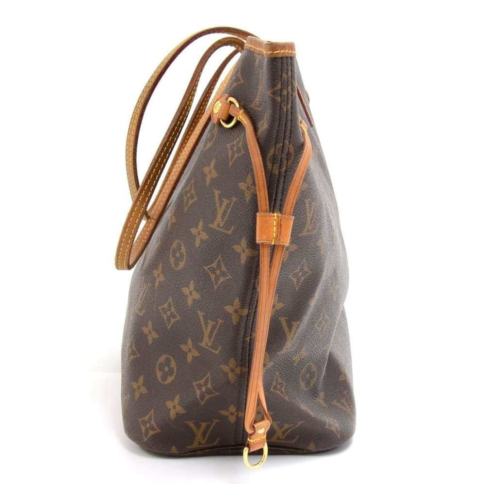 neverfull mm monogram canvas tote bag