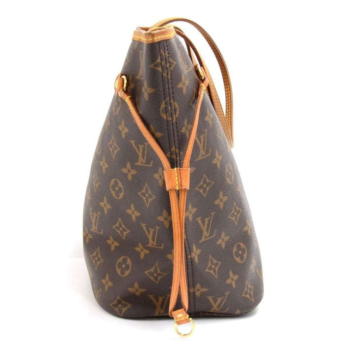 neverfull mm monogram canvas tote bag