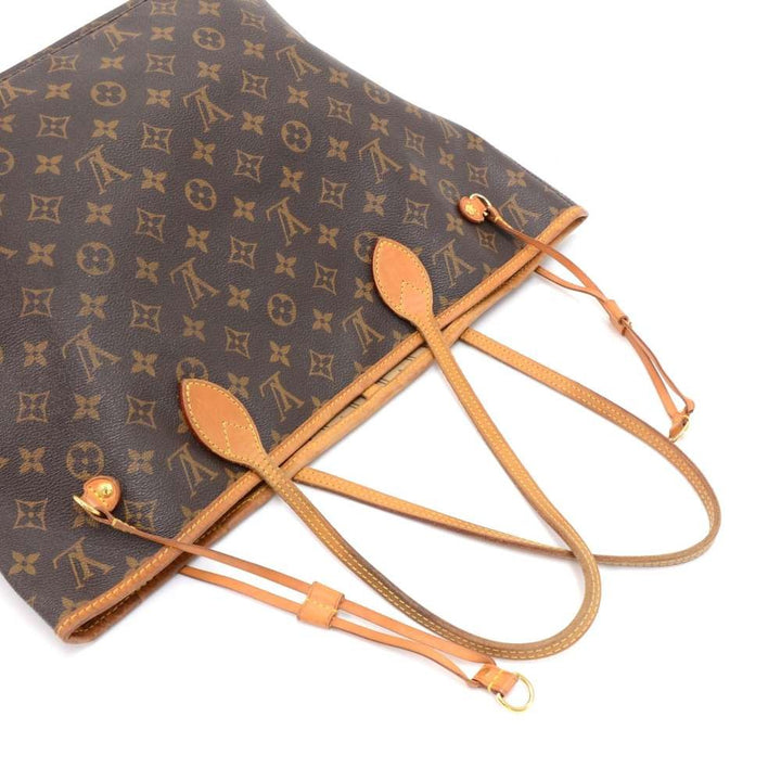 neverfull mm monogram canvas tote bag