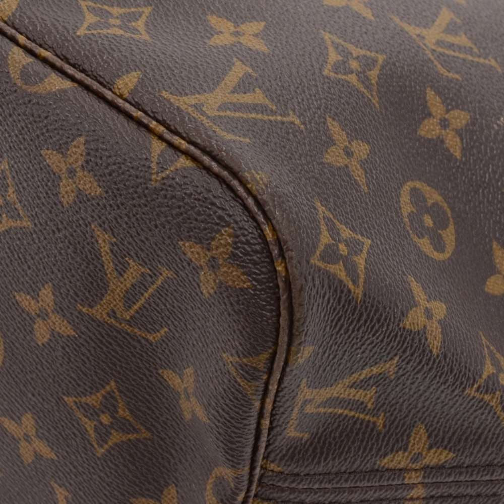 neverfull mm monogram canvas tote bag