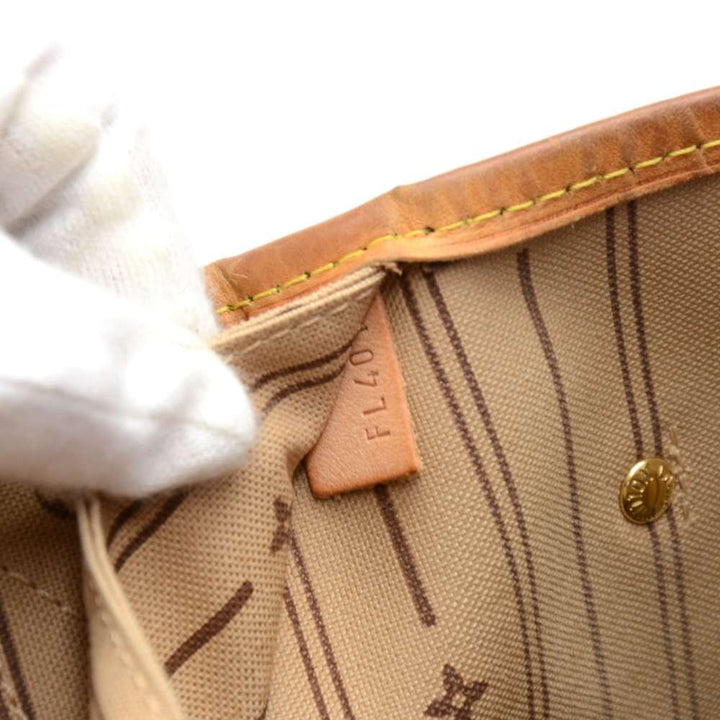 neverfull mm monogram canvas tote bag