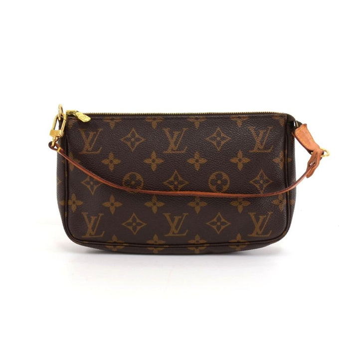 pochette accessoires monogram canvas evening bag