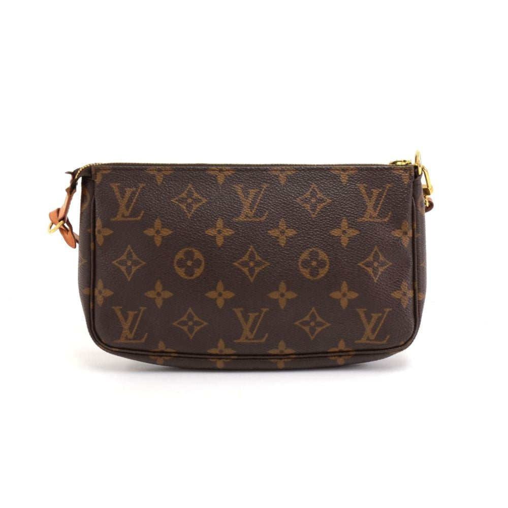 pochette accessoires monogram canvas evening bag