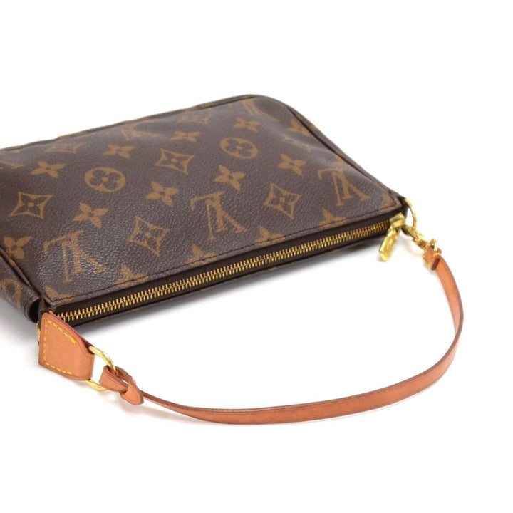 pochette accessoires monogram canvas evening bag