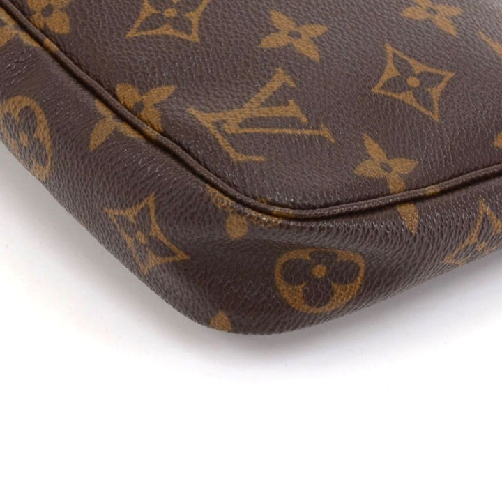 pochette accessoires monogram canvas evening bag