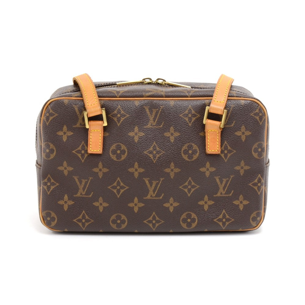cite mm monogram canvas shoulder bag