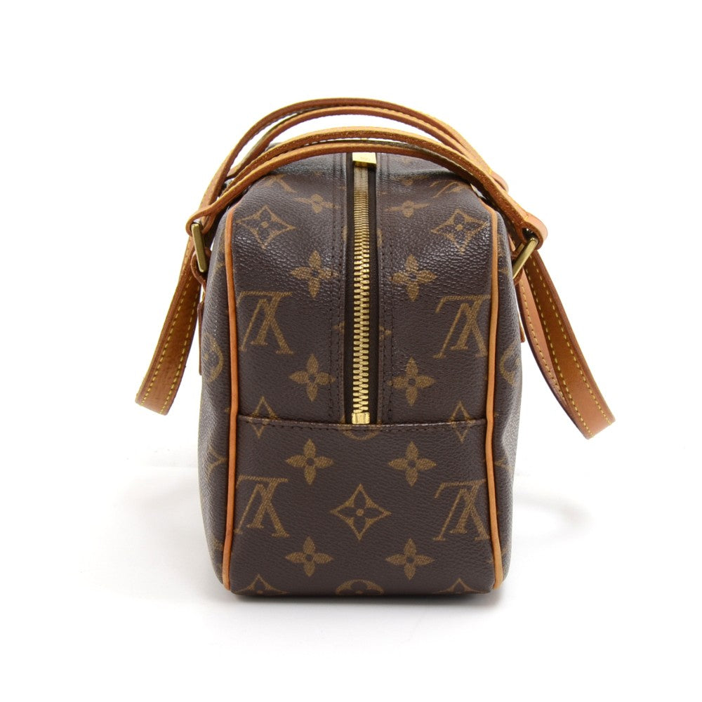 cite mm monogram canvas shoulder bag