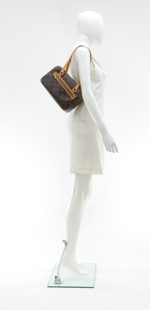 cite mm monogram canvas shoulder bag