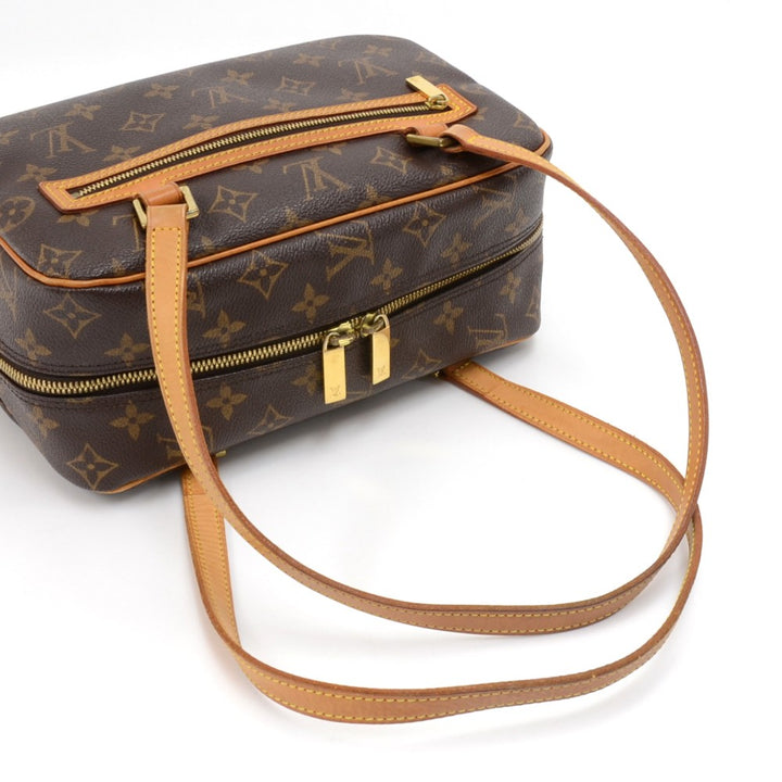 cite mm monogram canvas shoulder bag