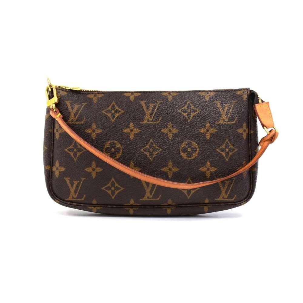 pochette accessoires monogram canvas evening bag