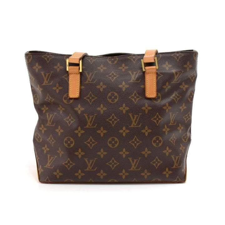 cabas piano monogram canvas shoulder bag