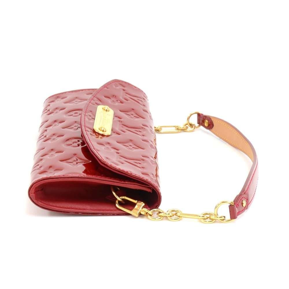 sunset boulevard monogram vernis leather shoulder bag