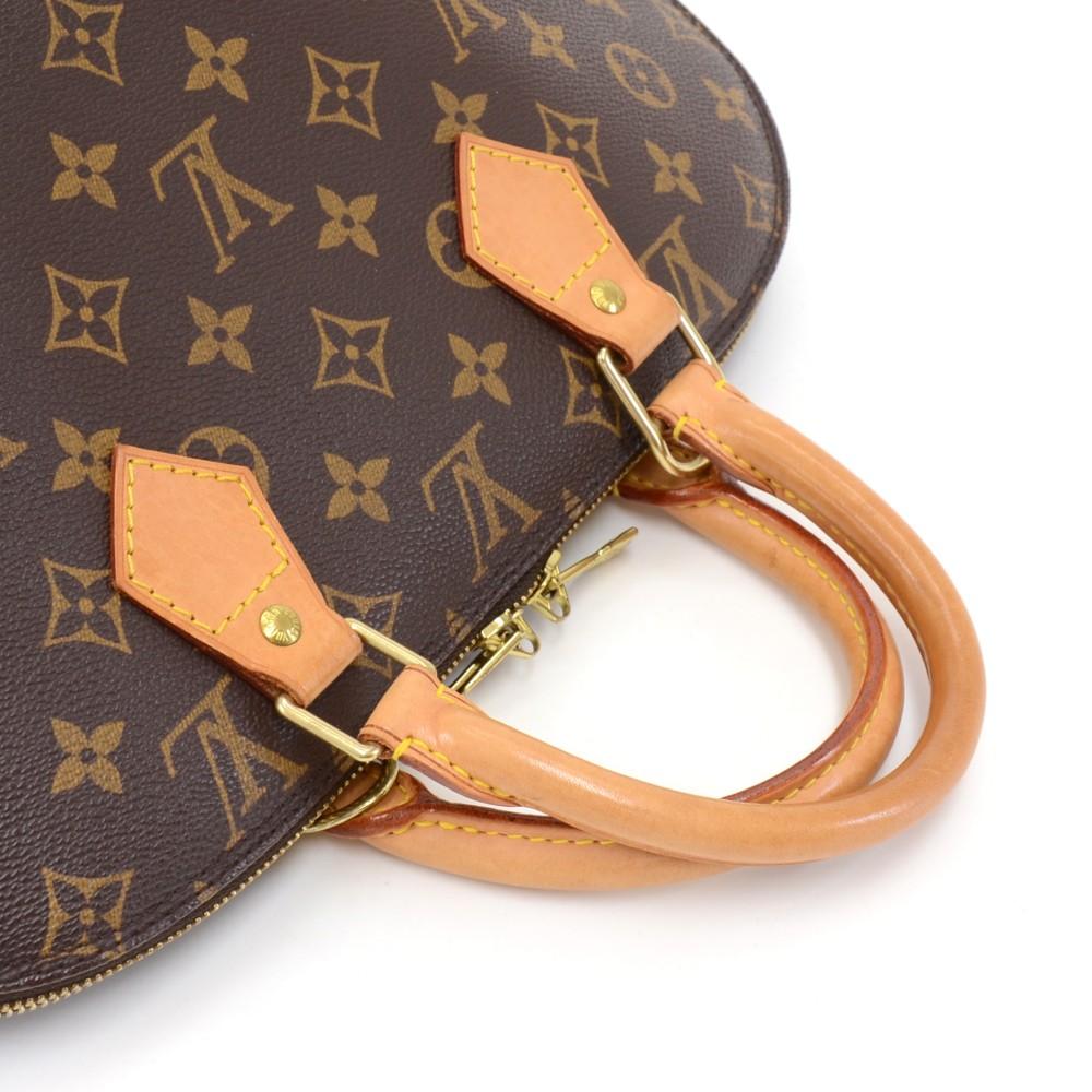 alma monogram canvas handbag