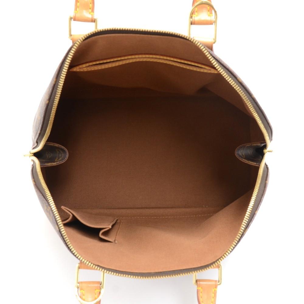 alma monogram canvas handbag