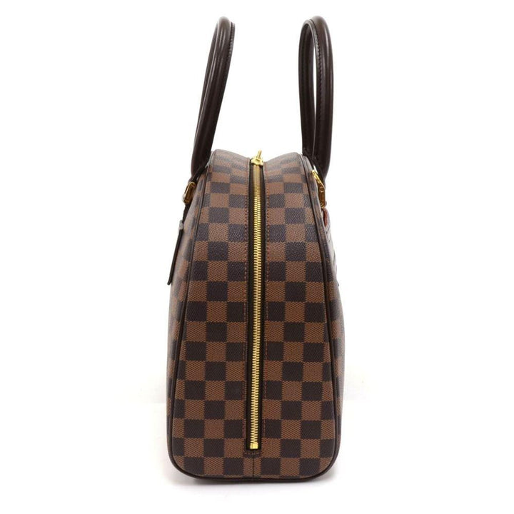 nolita damier ebène canvas handbag
