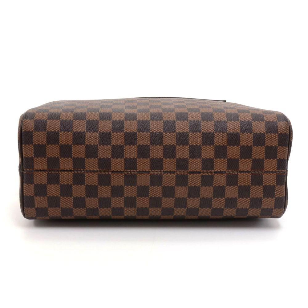 nolita damier ebène canvas handbag