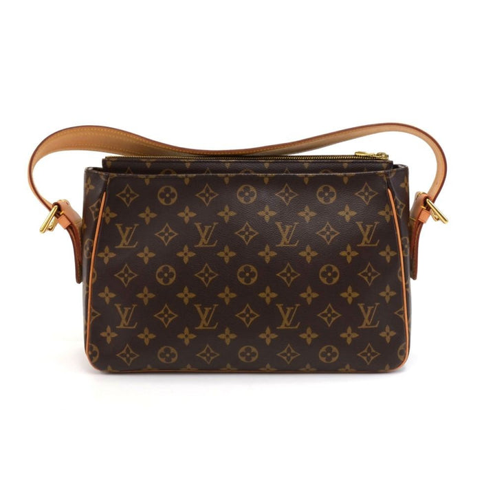 viva cite gm monogram canvas shoulder bag