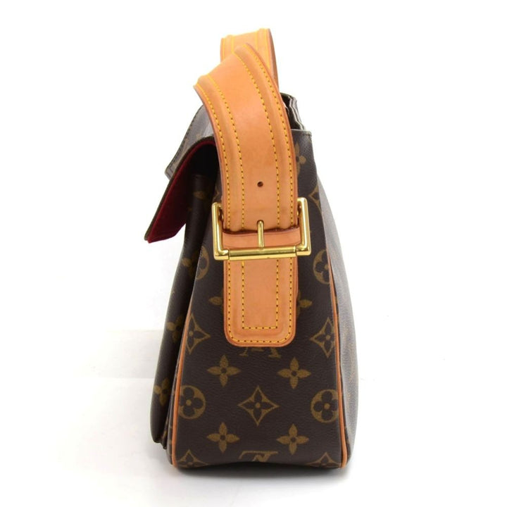 viva cite gm monogram canvas shoulder bag
