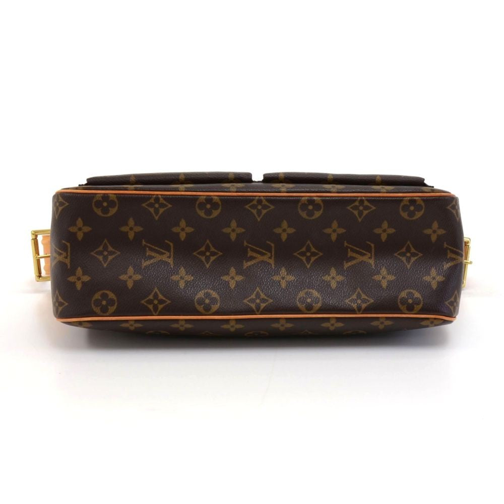 viva cite gm monogram canvas shoulder bag
