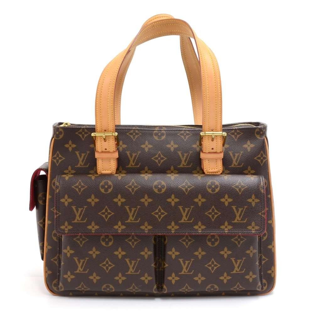 multipli cite monogram canvas handbag